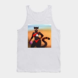 Beach Panther Tank Top